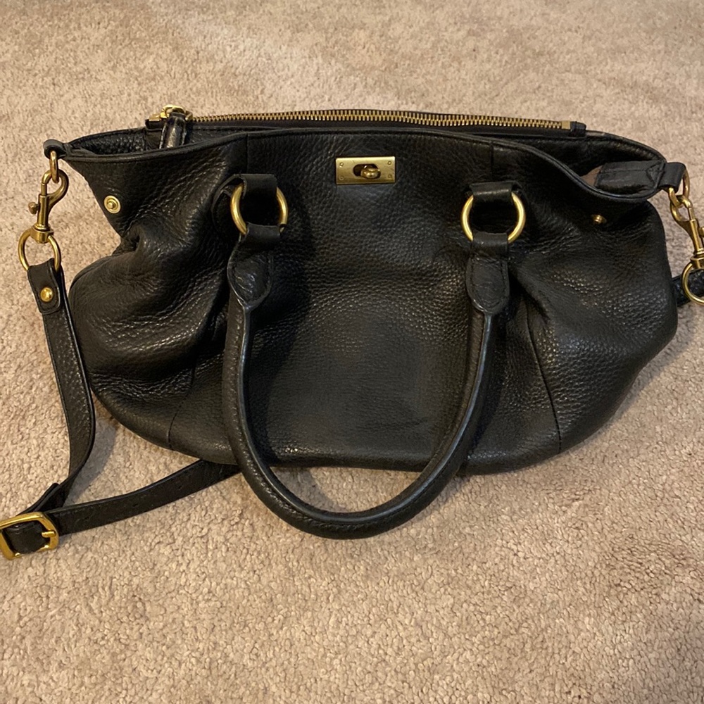 JCrew Genuine Leather Tote Bag